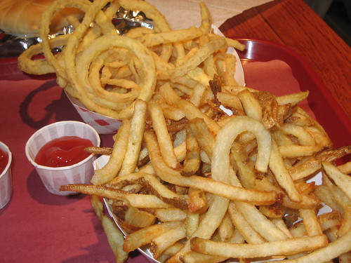 UBurger Rings and Fries