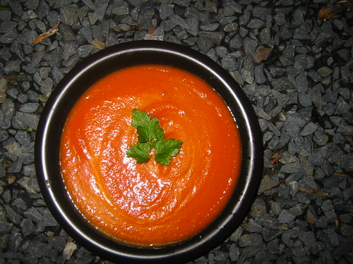 pumpkin and tomato soup