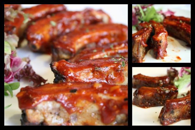 Baby Back Pork Ribs in 3 flavours