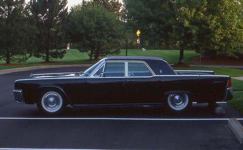 1962 Lincoln Continental 4 door Early morning light Magic hour