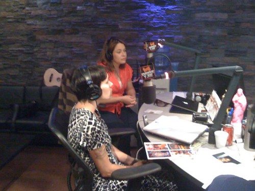 Janet and Lucely on Enrique y Joe Radio Show