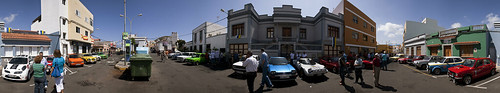 Exposición de coches clásicos en Cardones, Arucas. Isla de Gran Canaria