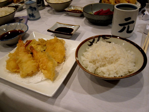 tempura & rice