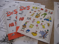 Dr. Suess Stickers from Meijer