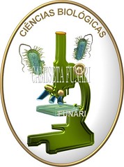 simbolo ciencia biologicas microscopio bacteria