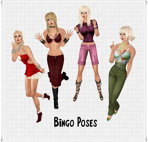 bingo poses