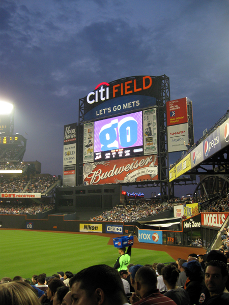 The Big Screen at Citi Field (Click to enlarge)