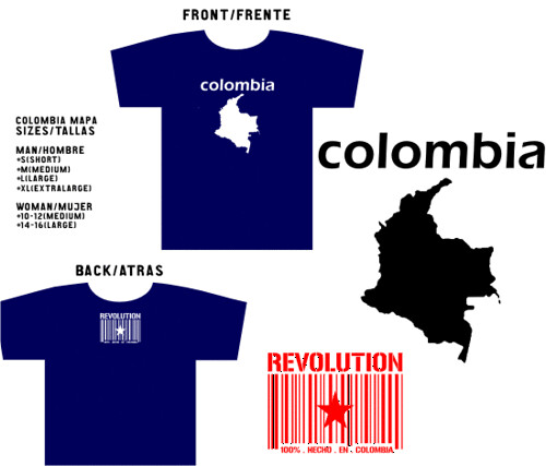 Colección 2003 - Colombia Mapa