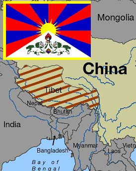 TibetwithFlag