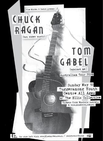The Ellis Collective w Chuck Ragan (Hot Water Music) and Tom Gabel (Against Me!)