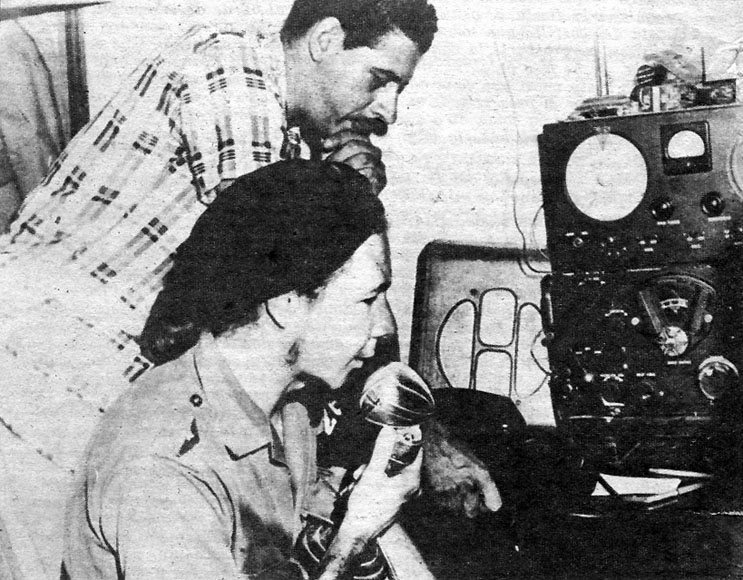 Raul Castro Radio Rebelde 1958