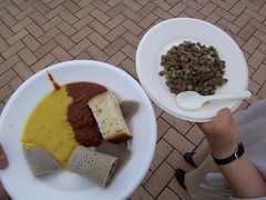 Injera, african food