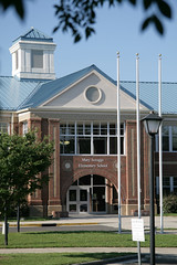 Double Portico at Scroggs Elementary