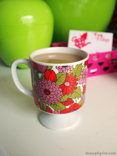 7by7: afternoon tea in my favorite mug