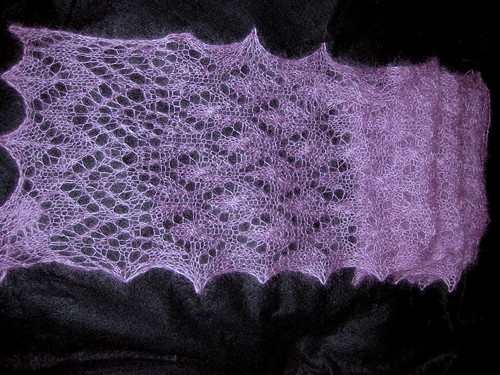 twisted lace finished