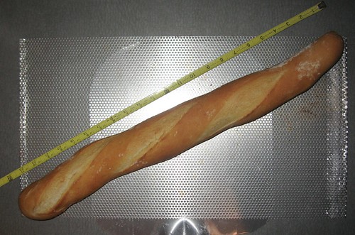 baguette from perforated sheet