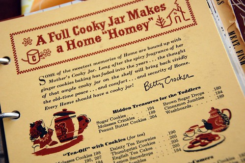 vintage Betty Crocker cookbook