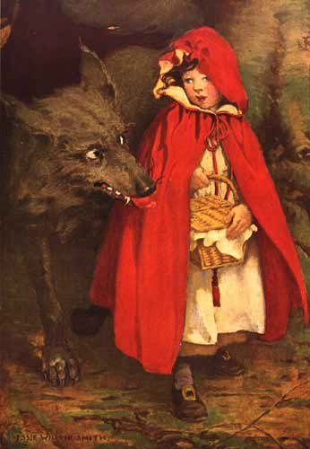 little red riding hood by Ms. Bird.