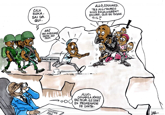 L’armée angolaise en vacances sur le sol congolais