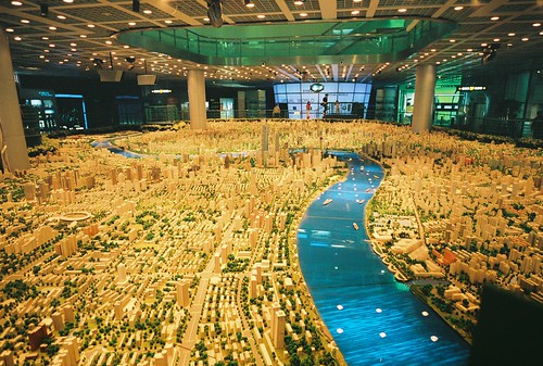Shanghai Urban Planning exhibition city model
