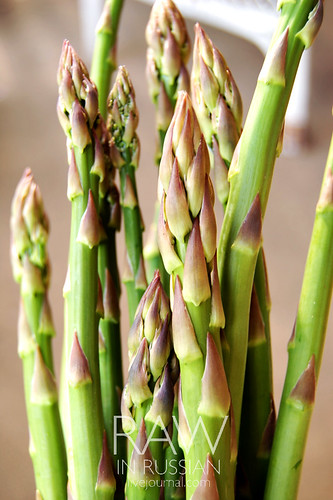 Organic asparagus