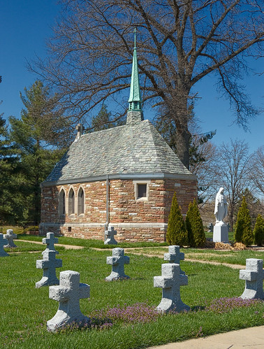 Daughters of Charity cemetery, in Normandy, Missouri, USA - chapel