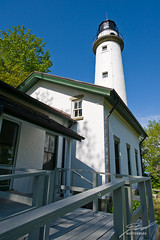 Guest Entrance to the Pointe aux Barques Lighthouse