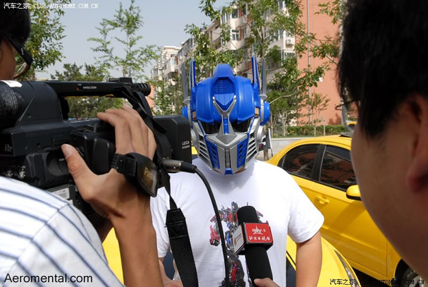Transformers máscara Optimus Prime