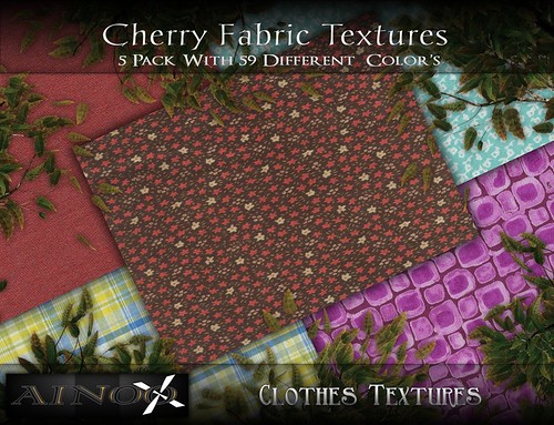 Cherry Fabric Fat Pack by Ainoo By Alexx Pelia