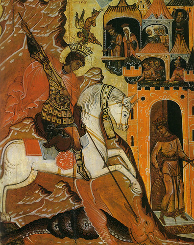 016- San Jorge y el dragon siglo XVIII