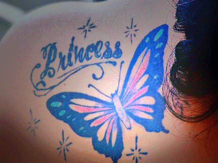 pretty butterfly tattoos. in Butterfly Tattoo