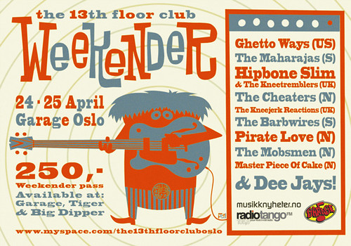 The 13th Floor Club Weekender flyer