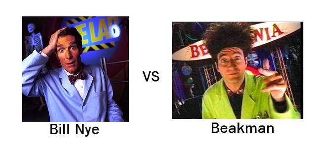 Bill Nye vs Beakman by The Dawg!