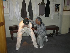 Have a heart Sir Bradman. Little Master Sachin has found a place in Madame Tussauds Museum because of Greats like you.