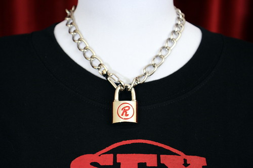 "R" Lock and Chain by SEX POT ReVeNGe