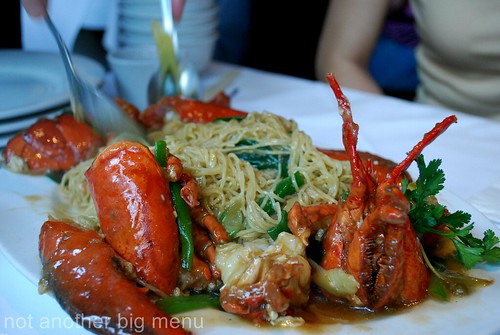 Mandarin Kitchen, Bayswater - Lobster noodle £30