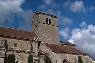 Lafouge - Eglise de Saint-Gervais-sur Couches - le clocher