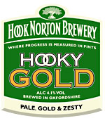 Hook Norton Hooky Gold label