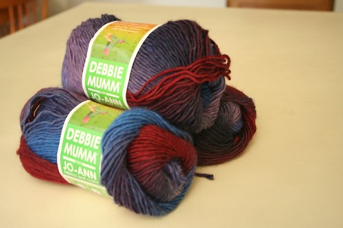 Varigated yarn for a new knitting project