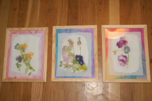 Flower Prints Art Project