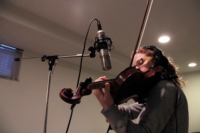 Lucan Pipkin on violin