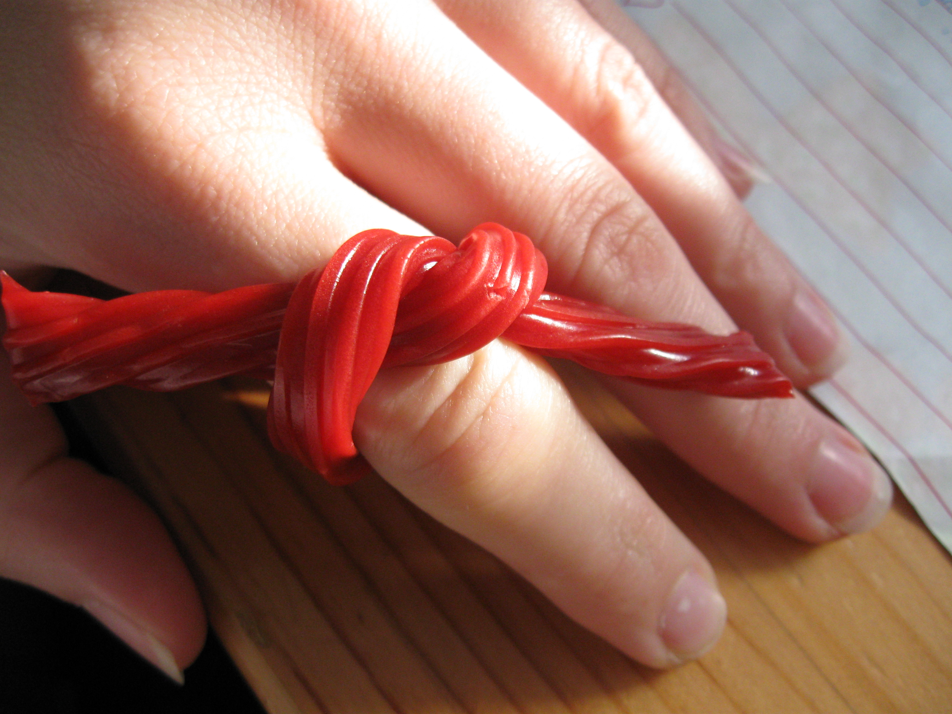 Twizzler Bow Ring
