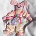 .dressed crocheted bunny