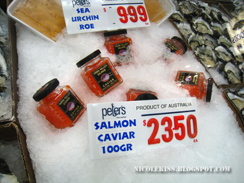 salmon caviar