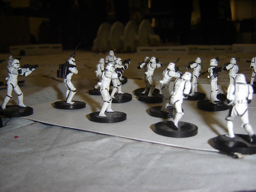 Stormtroopers  ready for attack on shield generator