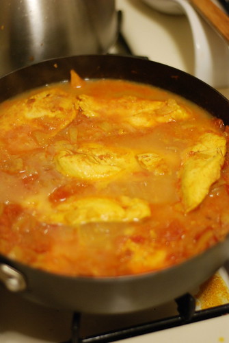 New Bride Chicken Curry Cooking