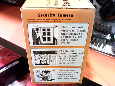 "Realistic Looking" Security Camera - Alvinology