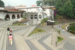 Steps in front of Centro Cultural Los Lagos