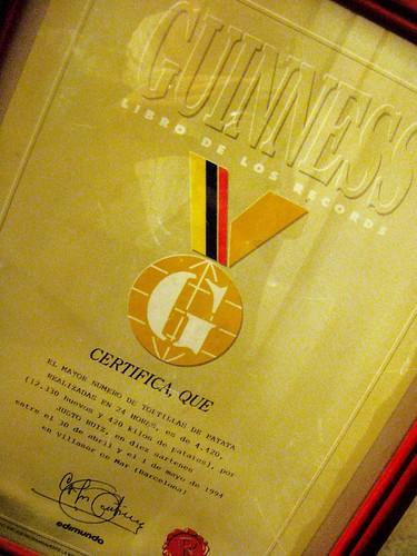 Guiness Certificate