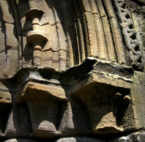 Kilwinning abbey Arch detail